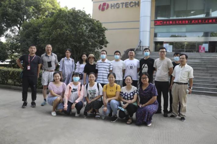 智能制造学院前往华工科技正源光子参观考察