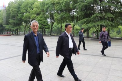 省教育厅发展规划处领导莅临必赢官网调研指导工作