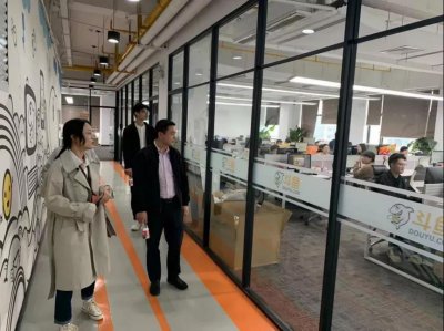 必赢官网就创中心赴重点合作企业考察，共谱校企合作新篇章