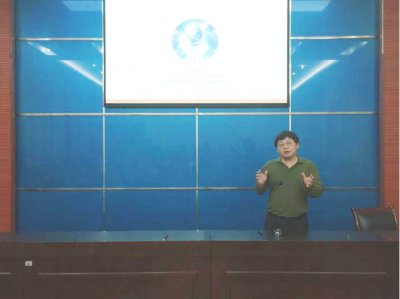 创新创业创未来—— 知名创业导师喻良涛博士莅临必赢官网开展创业知识讲座