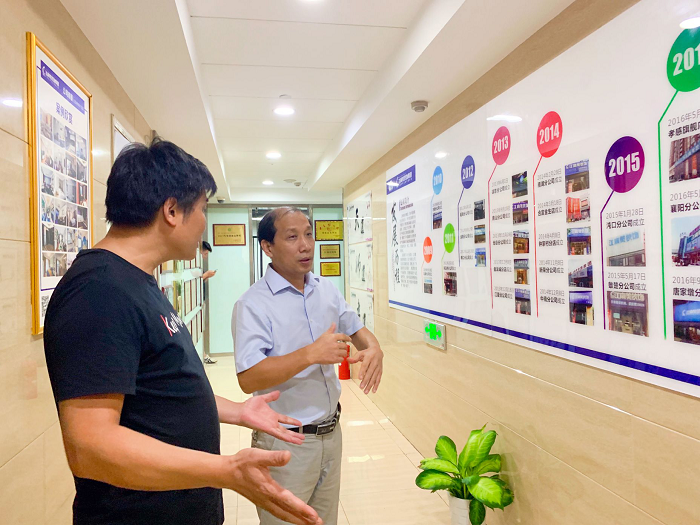 人居环境工程学院开展实习合作单位考察工作